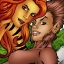 Tigra and Wolfsbane enjoy wild lesbian sex together
