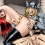 Black Widow gets her tight pussy hammered by Thor’s huge cock!