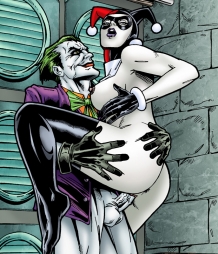 Harley endures the onslaught of Joker’s endless erection