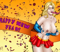 Greet the New Year 2012 with a Flashing Supergirl!