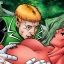 Exotic Soranik Natu gets hardcore anal sex from Guy Gardner!